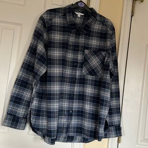 XXL Flannel Button Down Shirt Time and Tru